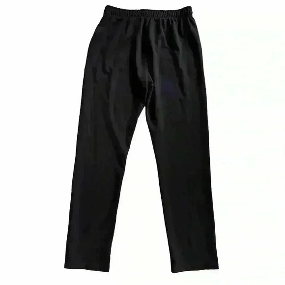 Orvis Sweatpants Men Size Medium Black Drawstring Lounge Stretch - Picture 2 of 10